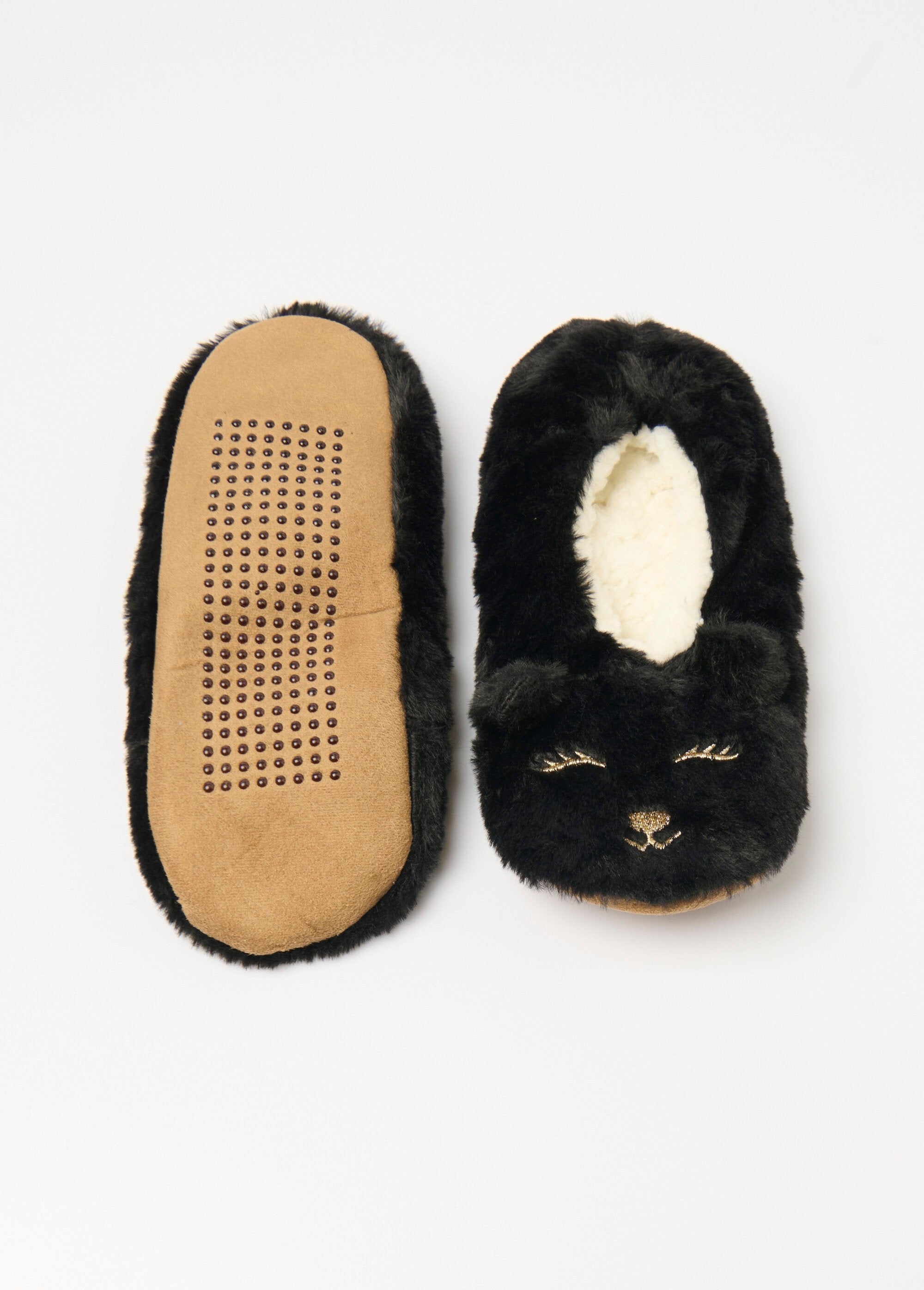 Pantuflas_cálidas_de_piel_sintética_de_animal_Negro_OV1_slim