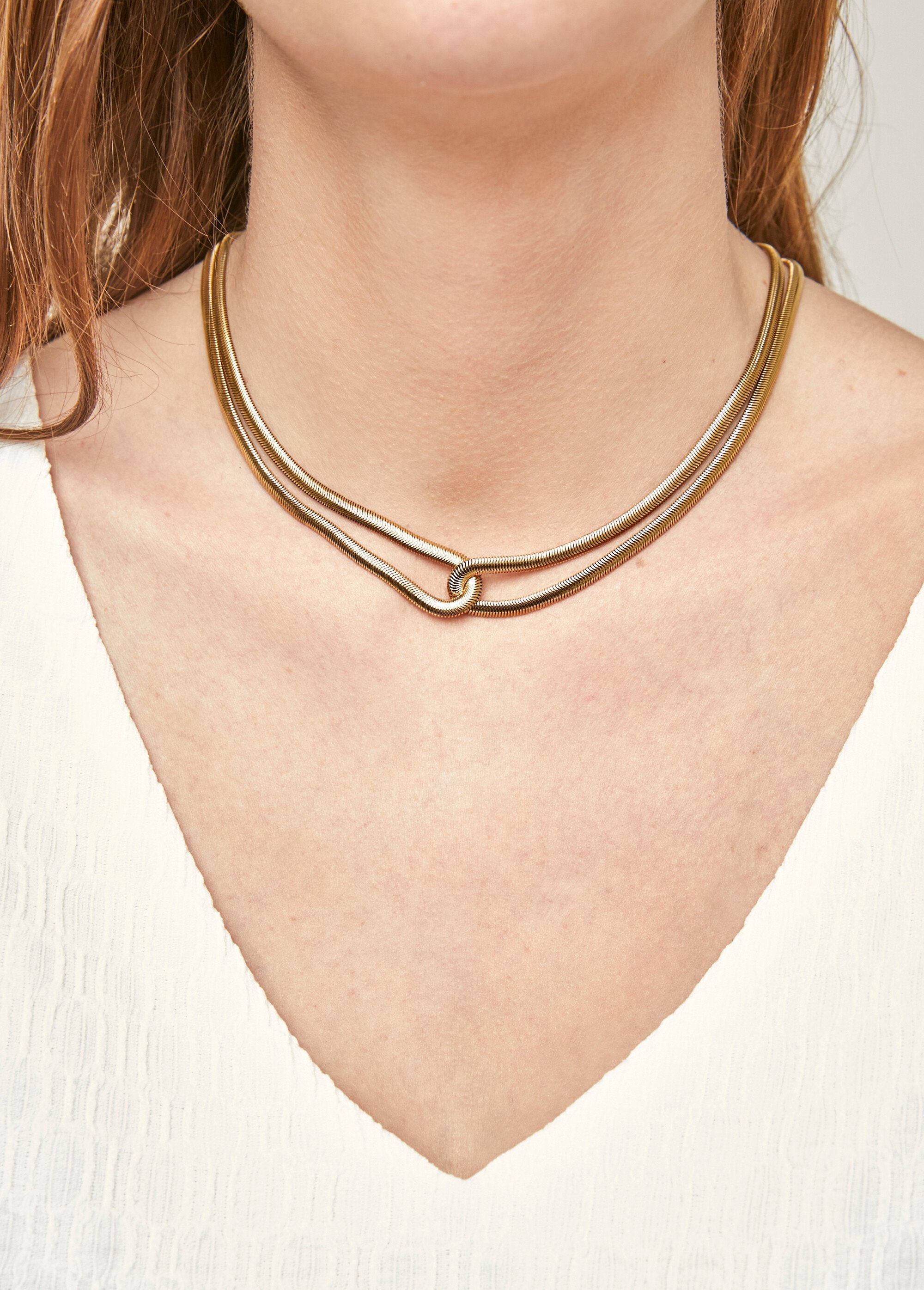 Collar_de_acero_con_doble_eslabón_de_serpiente_Dorado_FA1_slim