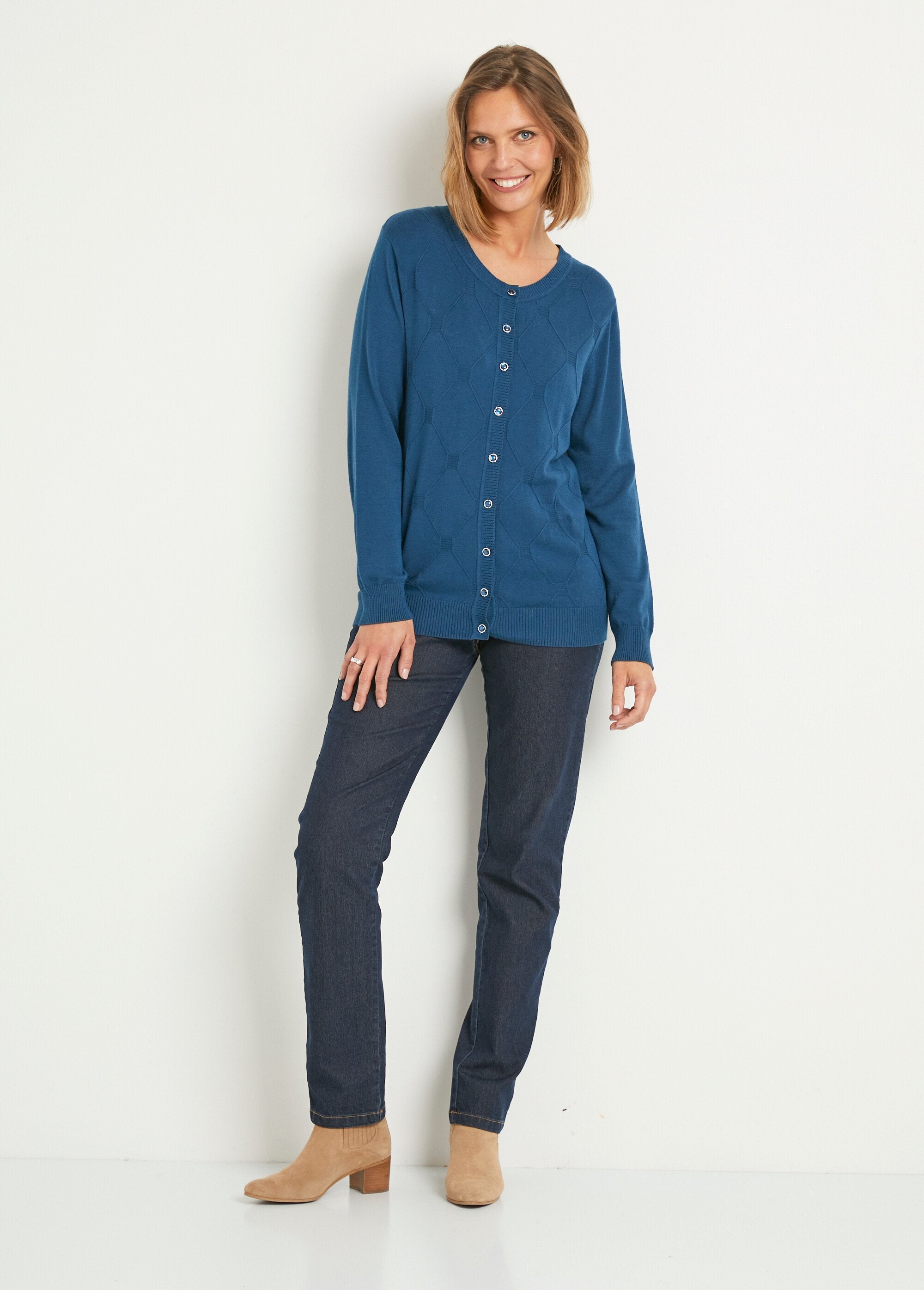 Cárdigan,_liso,_abotonado,_mezcla_de_modal_Pato_SF1_slim