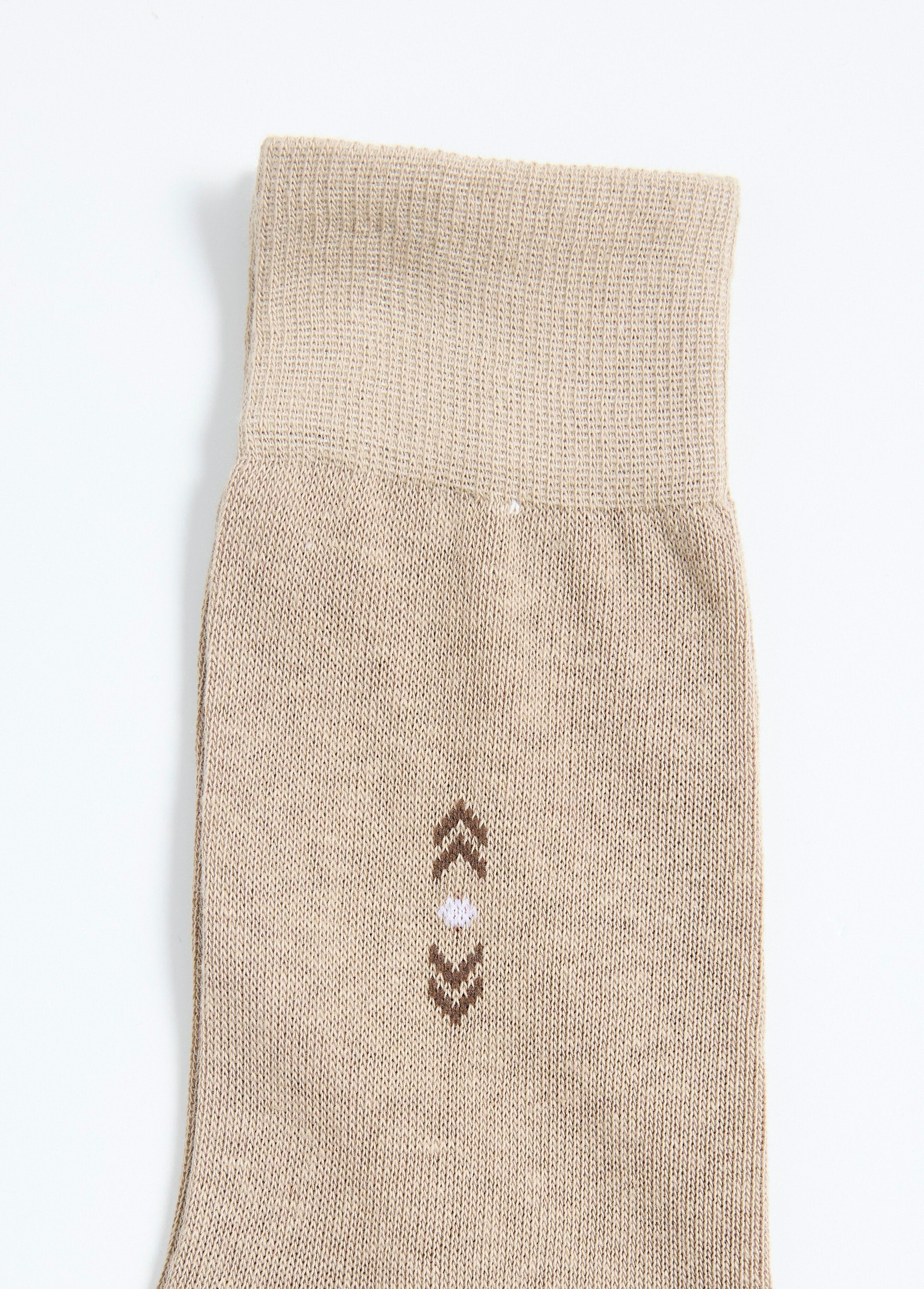 Pack_de_10_calcetines_lisos_y_estampados_Negro_a_juego_DE6_slim