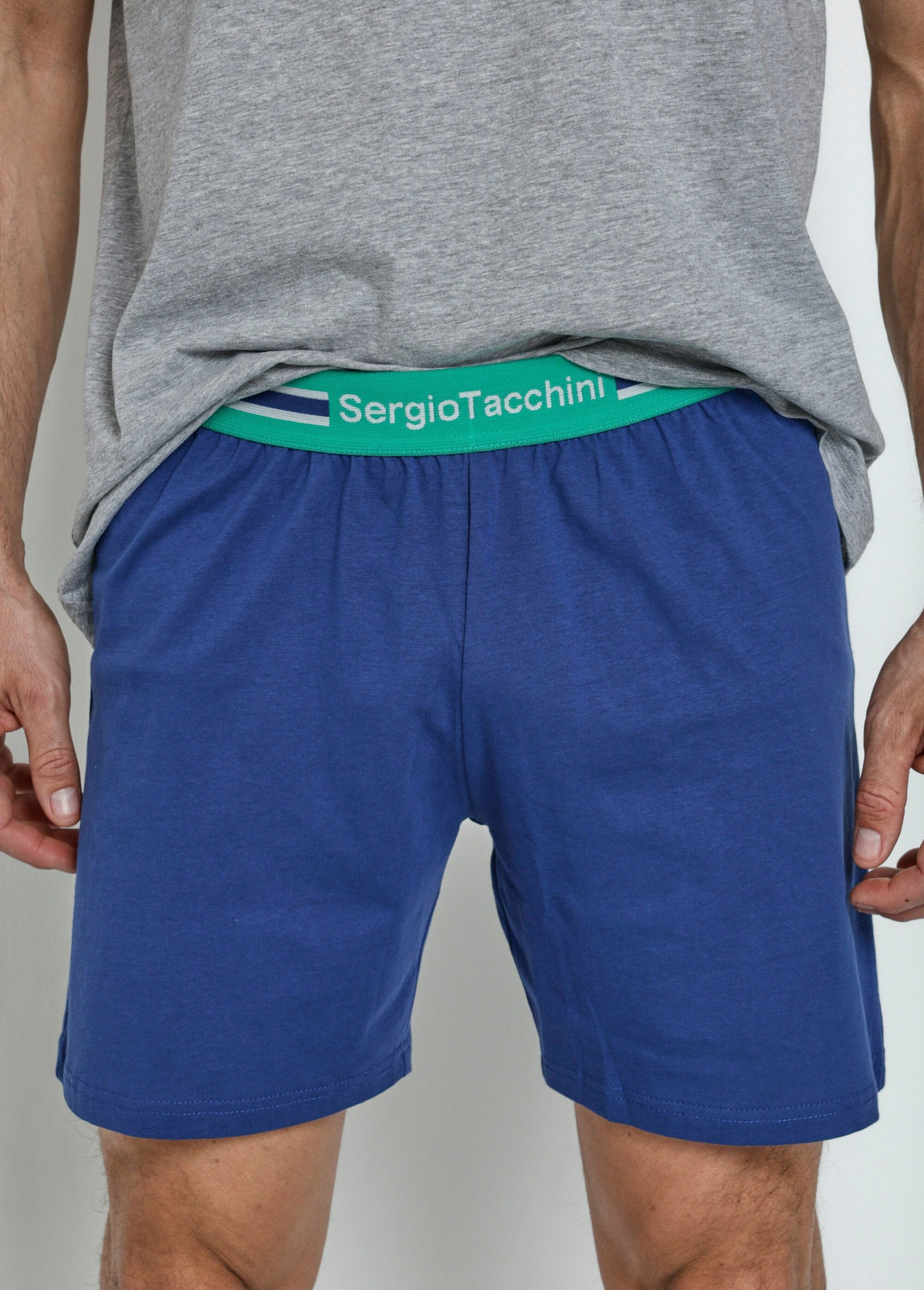 Pijama_corto_de_algodón_con_logo_3D,_tema_claro_Azul_DE1_slim