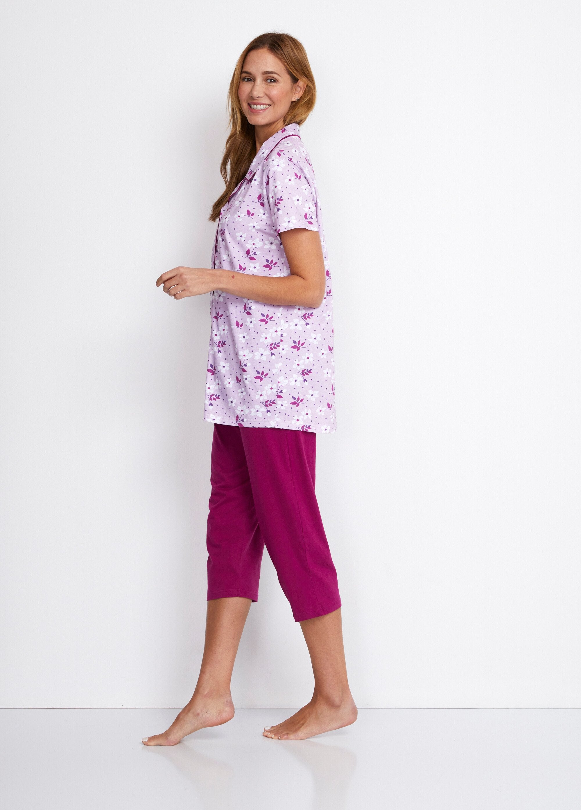 Pijama_corto_de_algodón_con_botones_Parma_DR1_slim