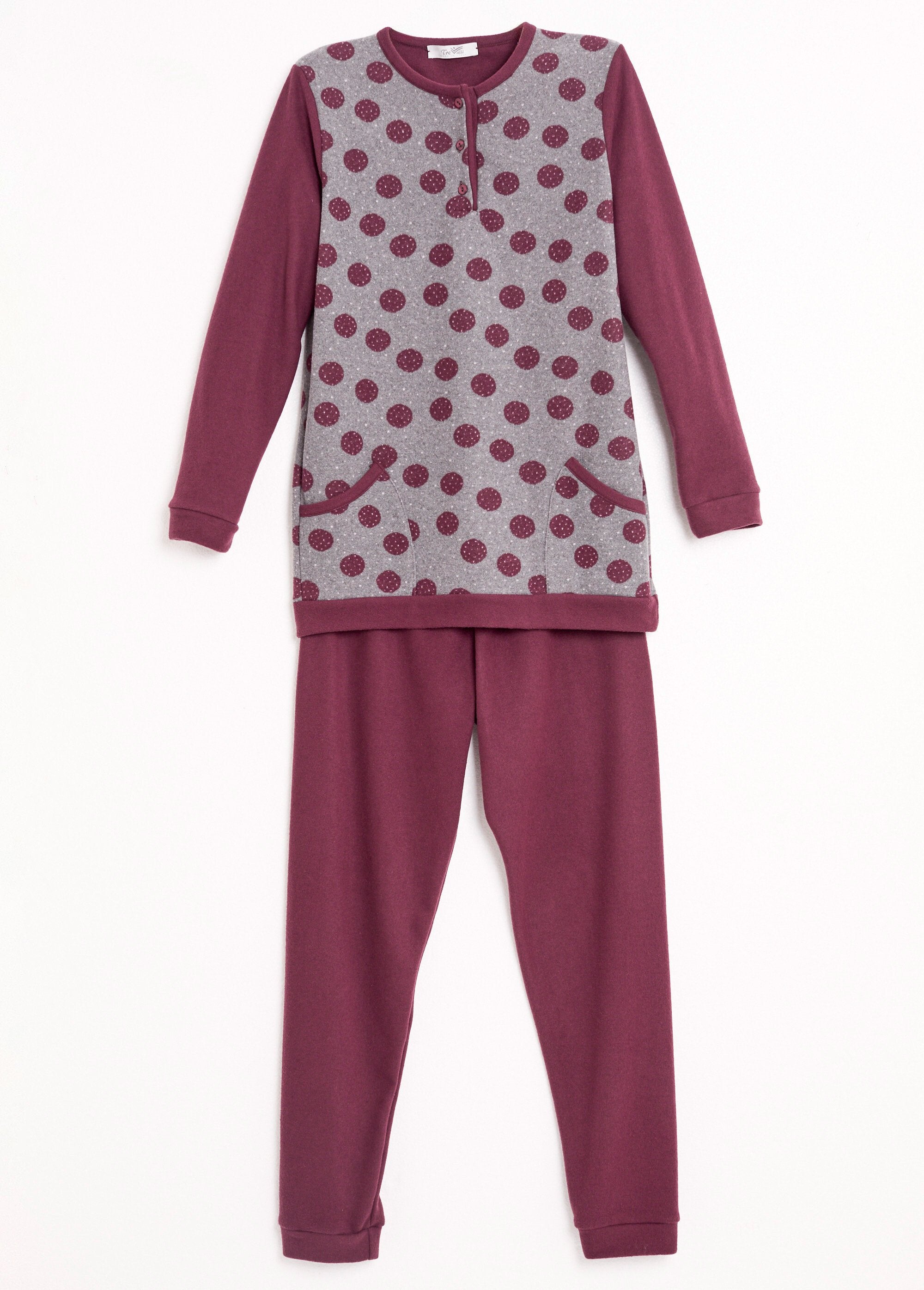 Pantalón_de_pijama_de_malla_Milano_con_estampado_de_lunares_Burdeos_AP1_slim