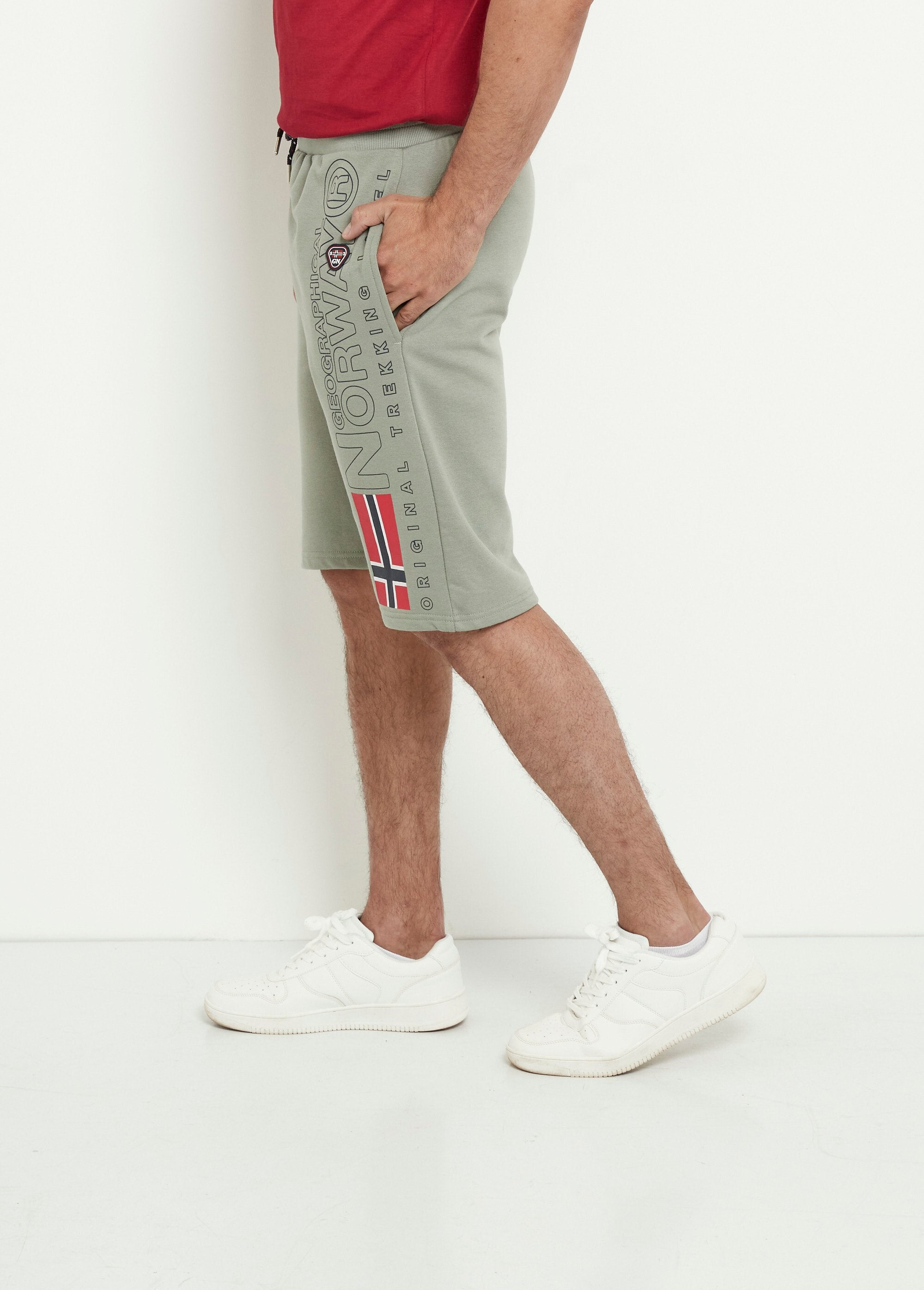 Pantalones_cortos_largos_de_polar_con_cinturilla_elástica_Aceituna_DR1_slim