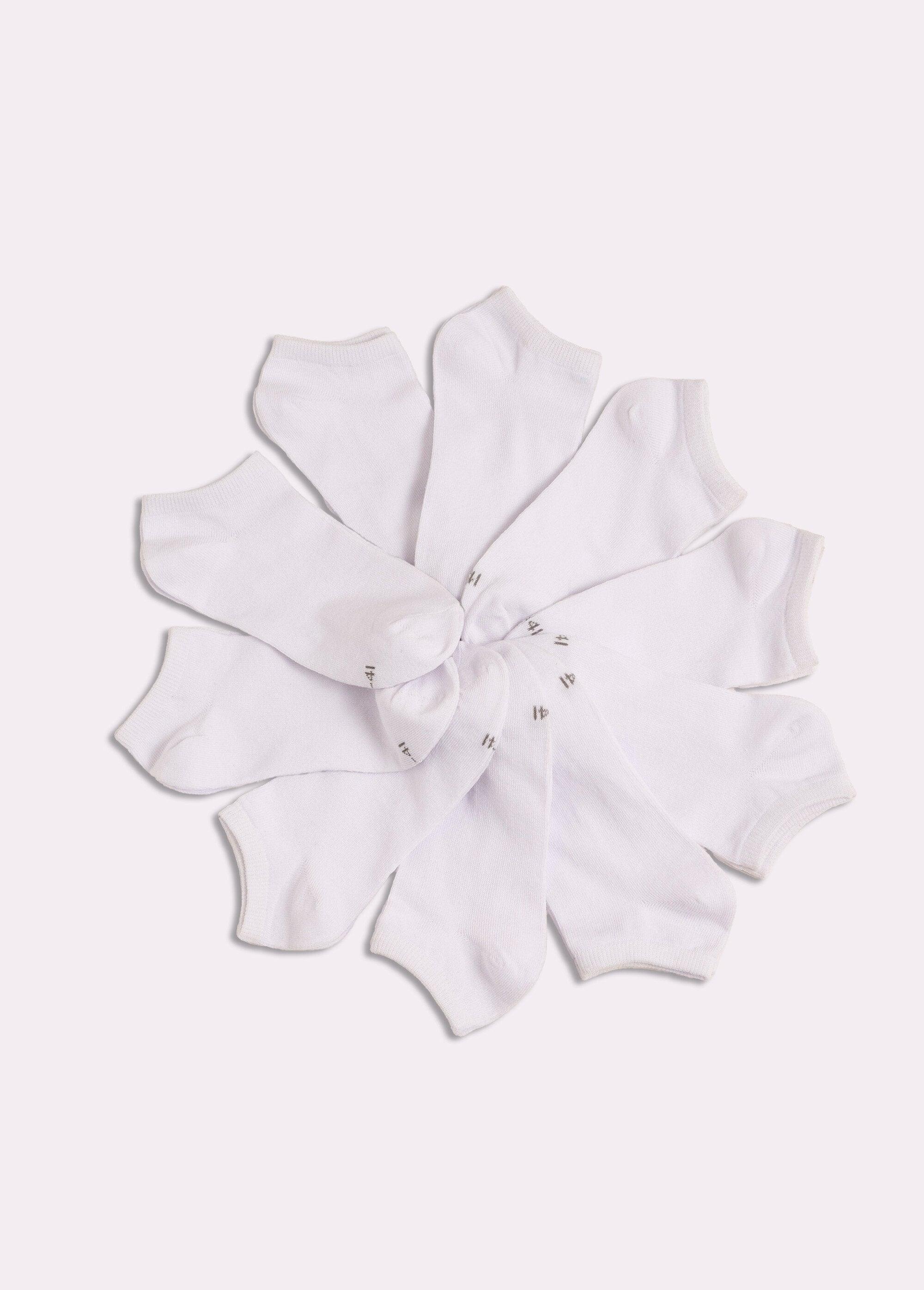 Calcetines_bajos_lisos_Blanco,_Blanca_FA1_slim