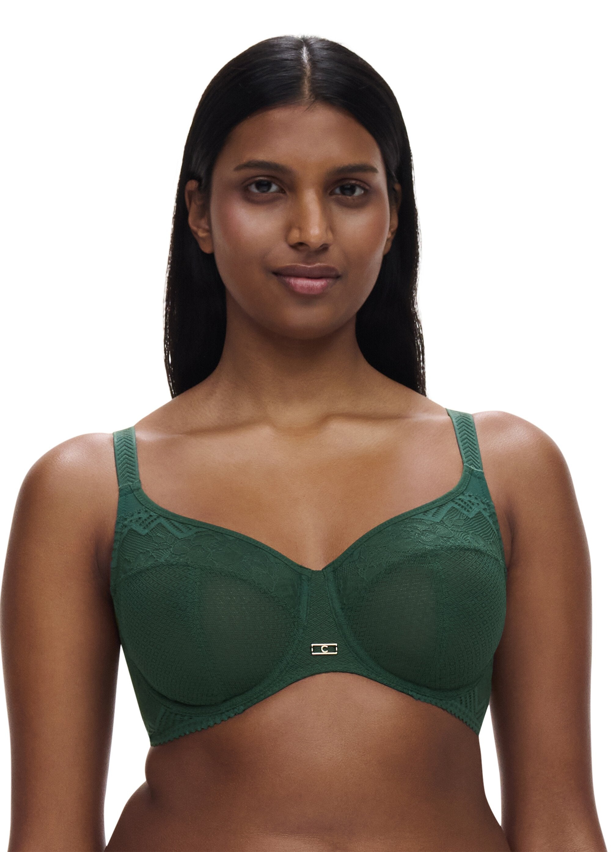 ®_Chantelle_-_Sujetador_de_encaje_Verde_FA1_slim