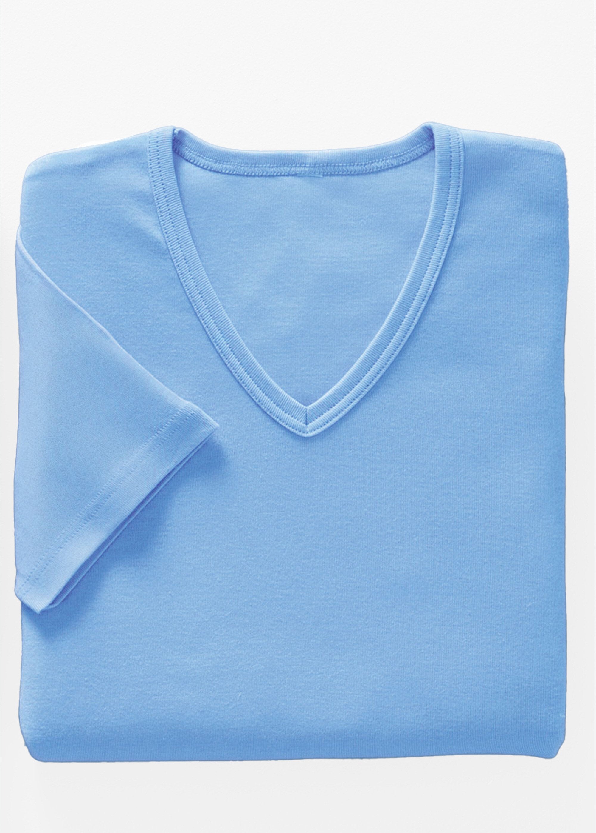 Camiseta_de_algodón_con_cuello_en_V_-_pack_de_2_Cielo_lote2_FA1_slim