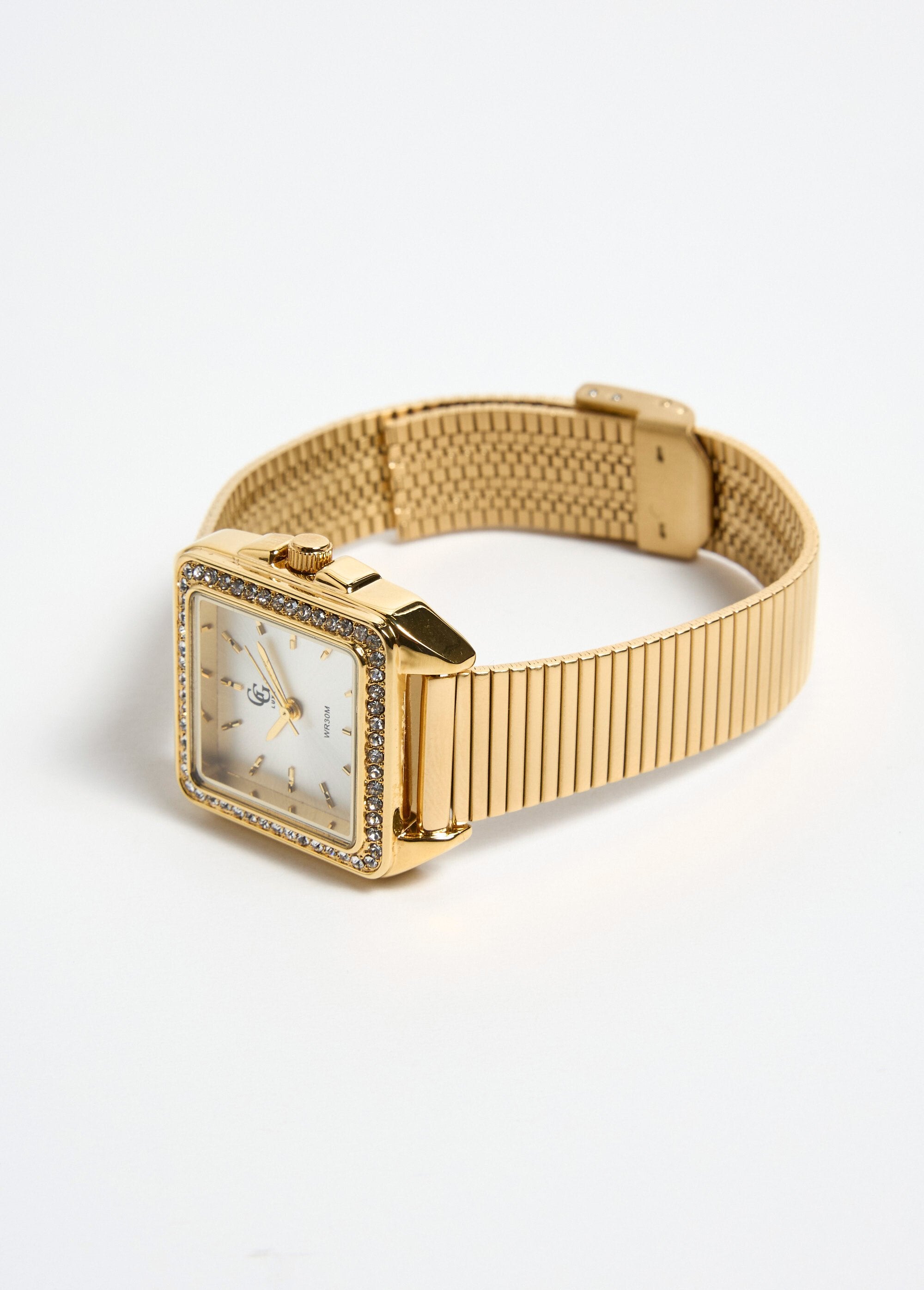 Reloj_cuadrado_de_acero_inoxidable_con_pedrería._Dorado_DE1_slim