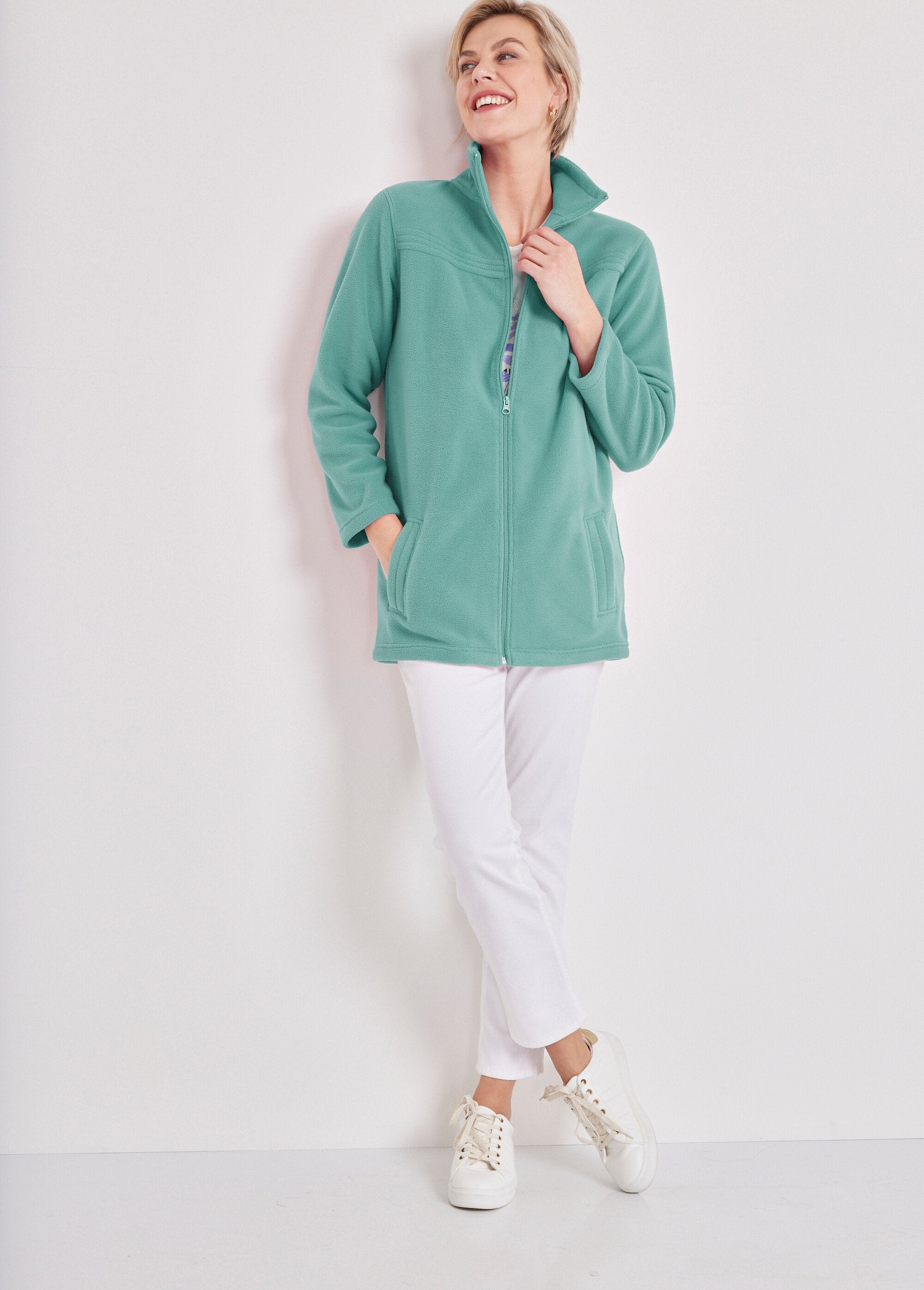 Chaqueta_polar_de_manga_larga_con_cremallera_Menta_verde_SF1_slim