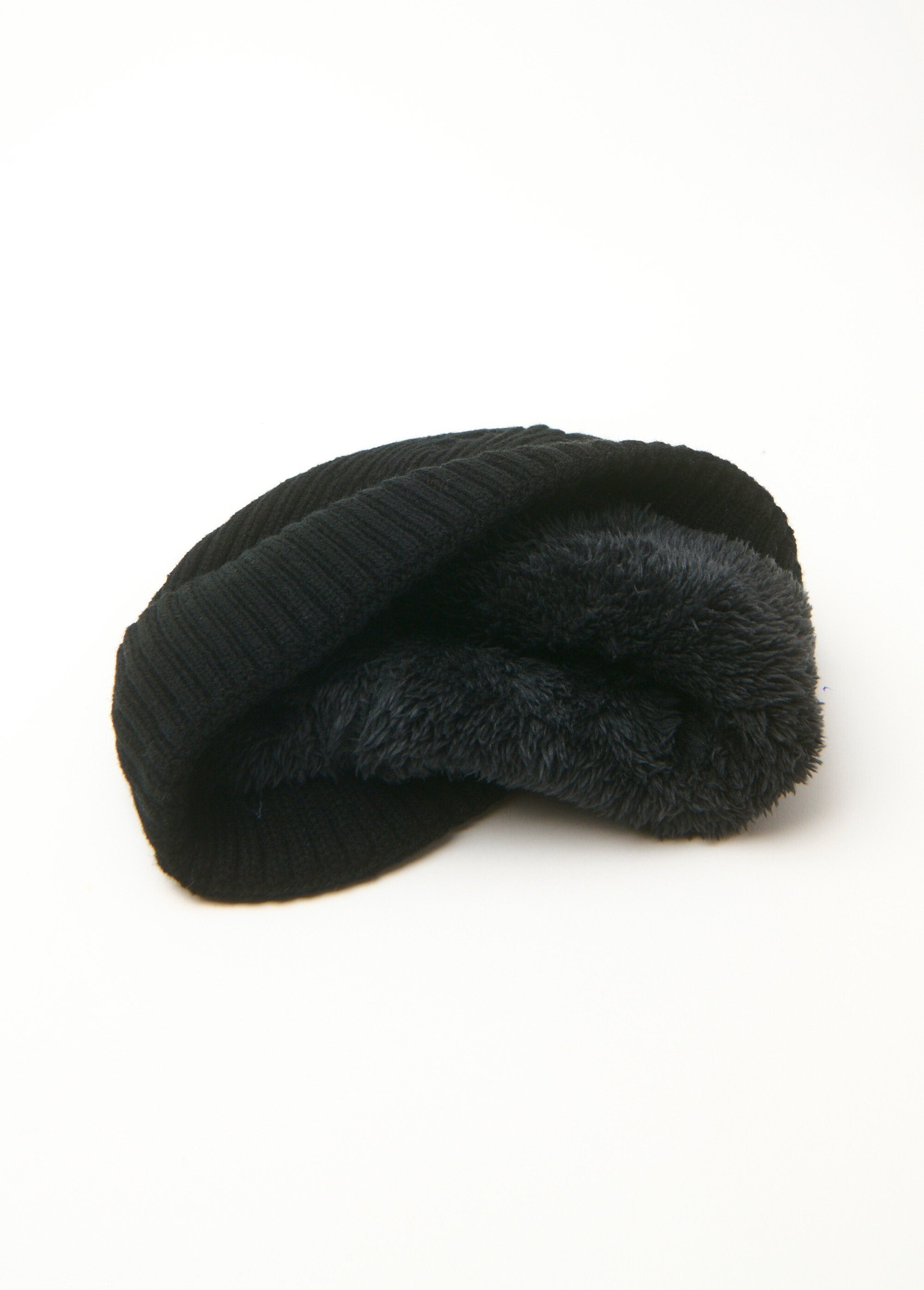 Gorro_de_punto_con_puños_y_forro_polar_Negro_AP1_slim