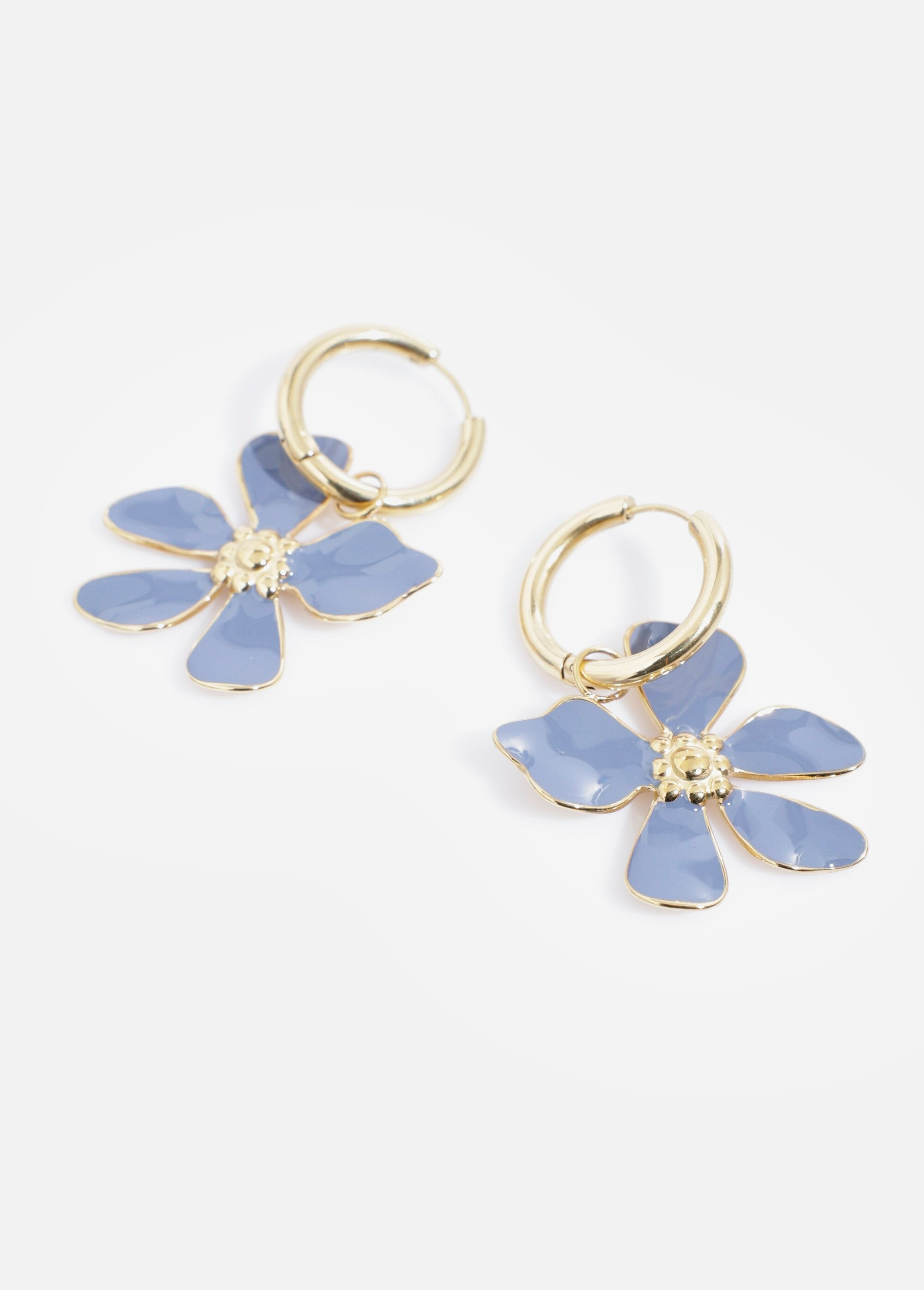 Pendientes_de_acero_inoxidable_con_motivo_de_flor_azul_Oro_y_azul_FA1_slim