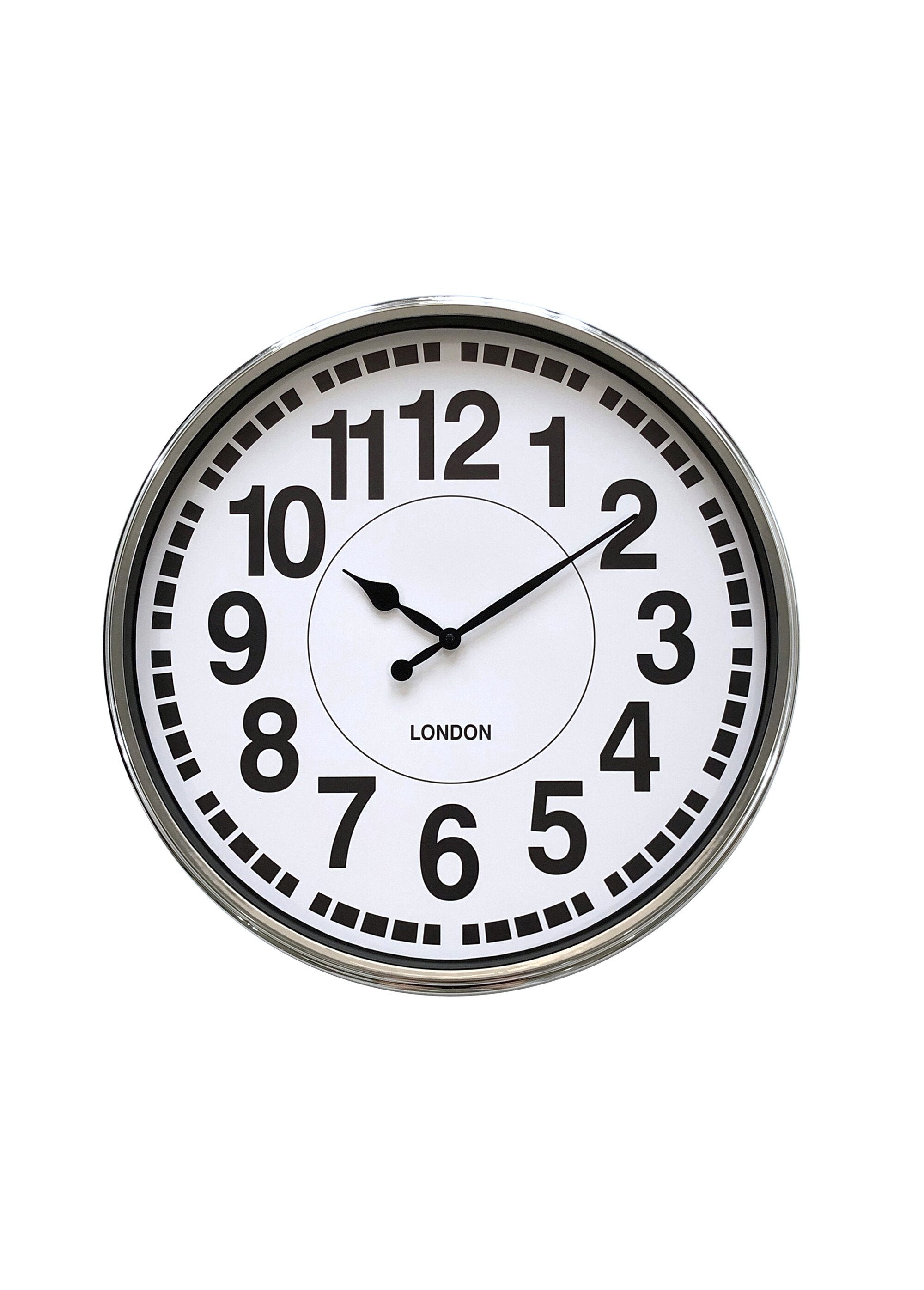 Reloj_de_pared_cromado_estilo_industrial._Blanco,_Blanca_FA1_slim