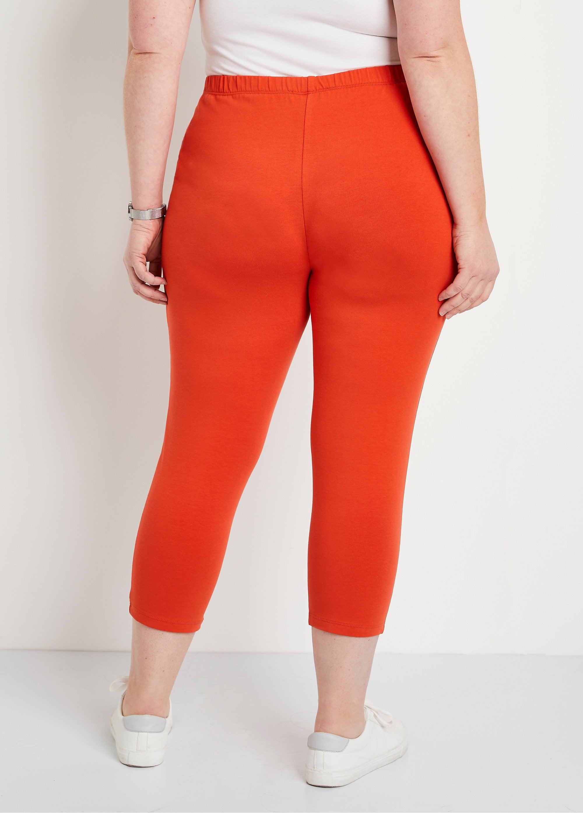 Legging_corto_de_algodón_con_cintura_elástica_naranja_DO1_curvy