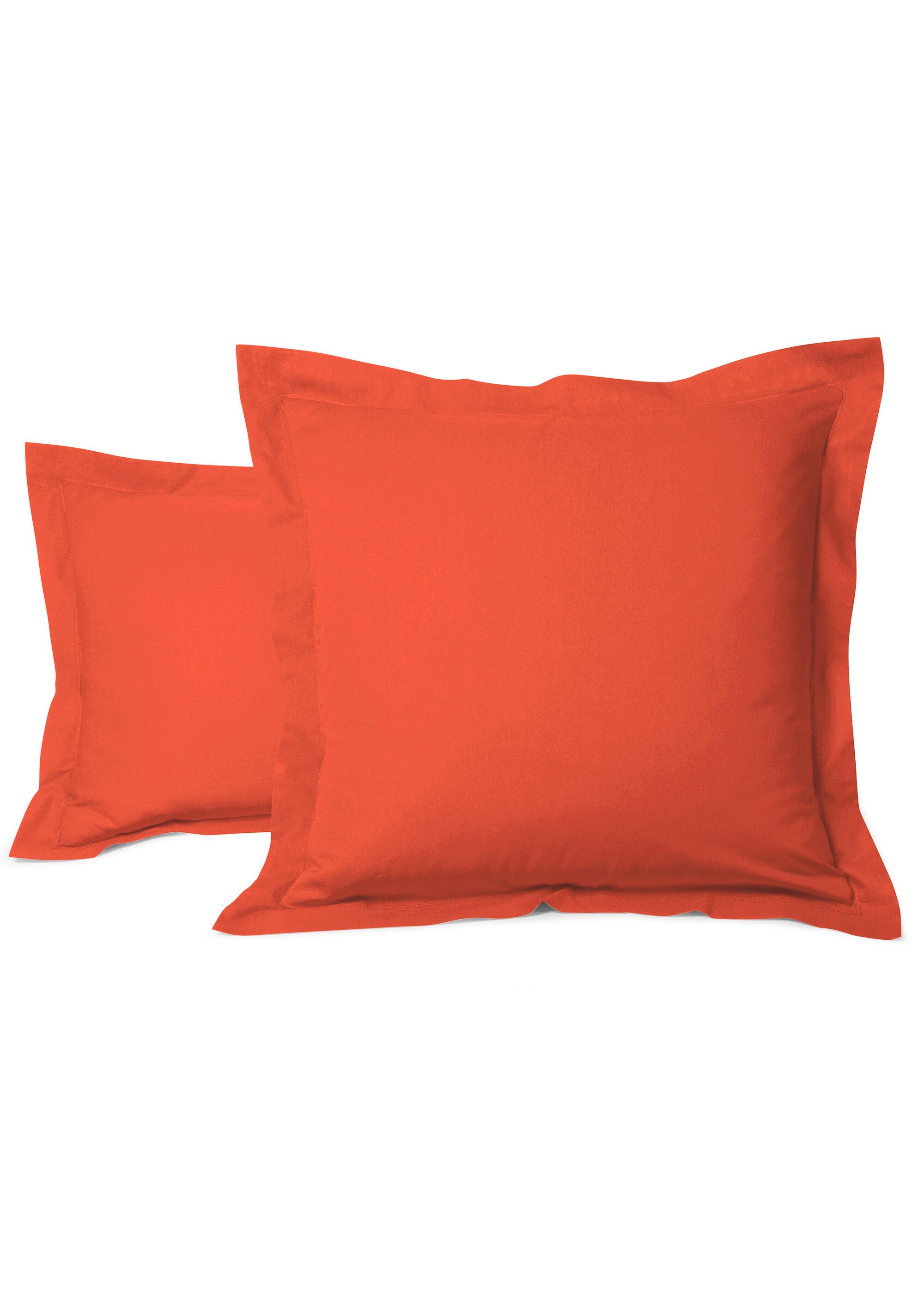 Funda_de_almohada_RELAX_lisa_de_puro_algodón_Clementina_naranja_FA1_slim