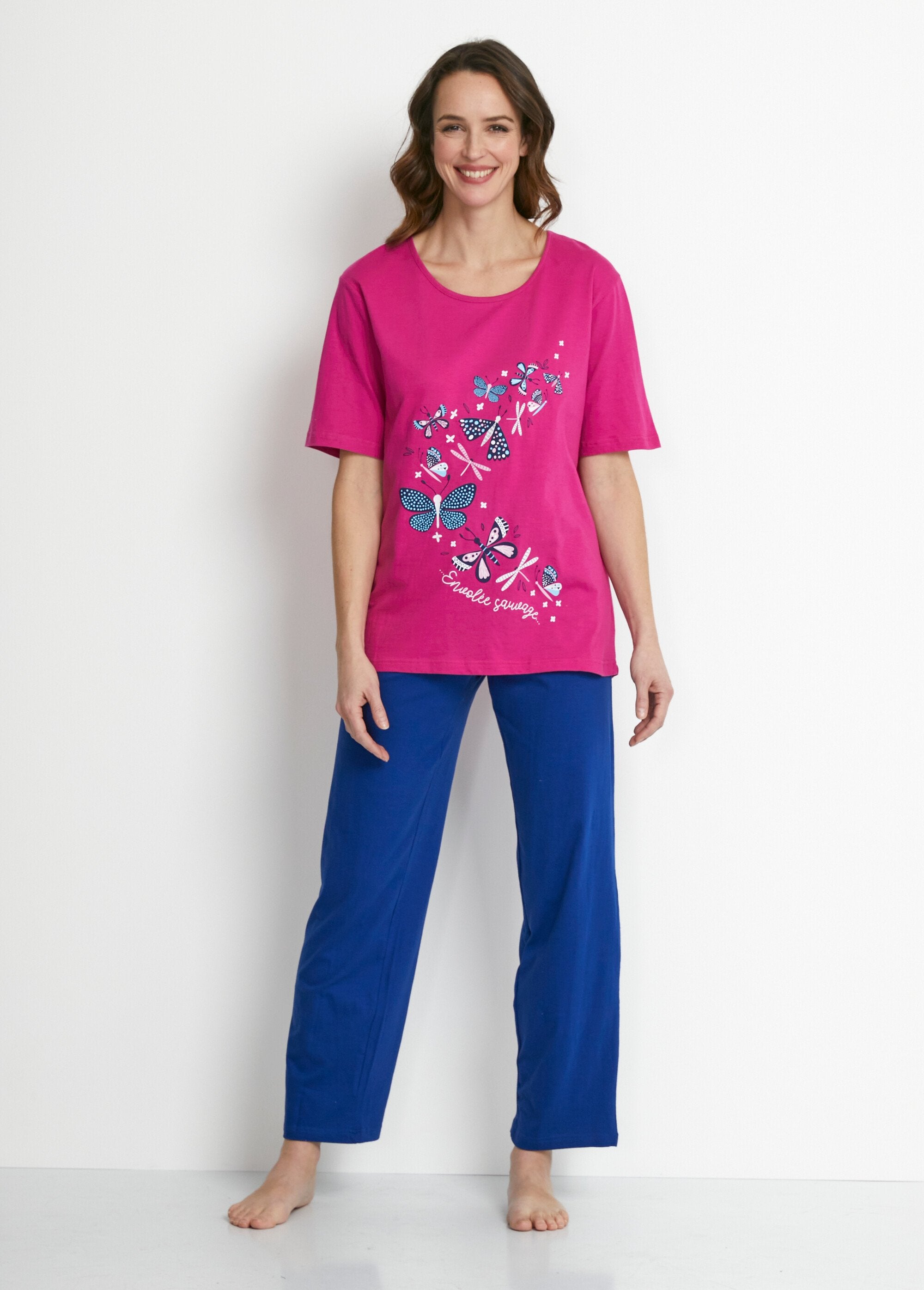 Pijama_de_algodón_estampado_-_lote_de_2_Lote_surtido_2_FA2_slim