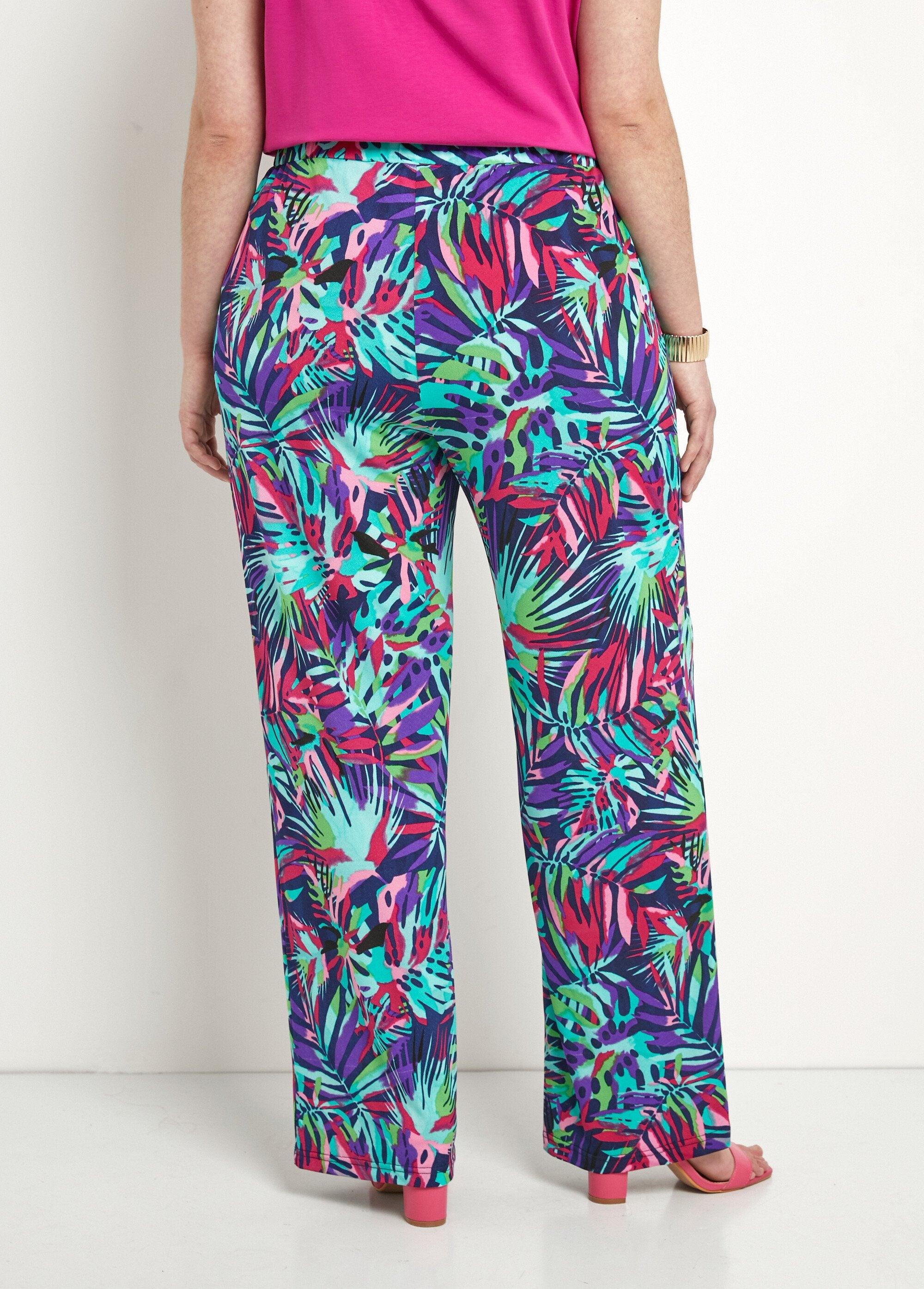 Pantalón_holgado_estampado_con_cintura_elástica_Multicolor_DO1_curvy