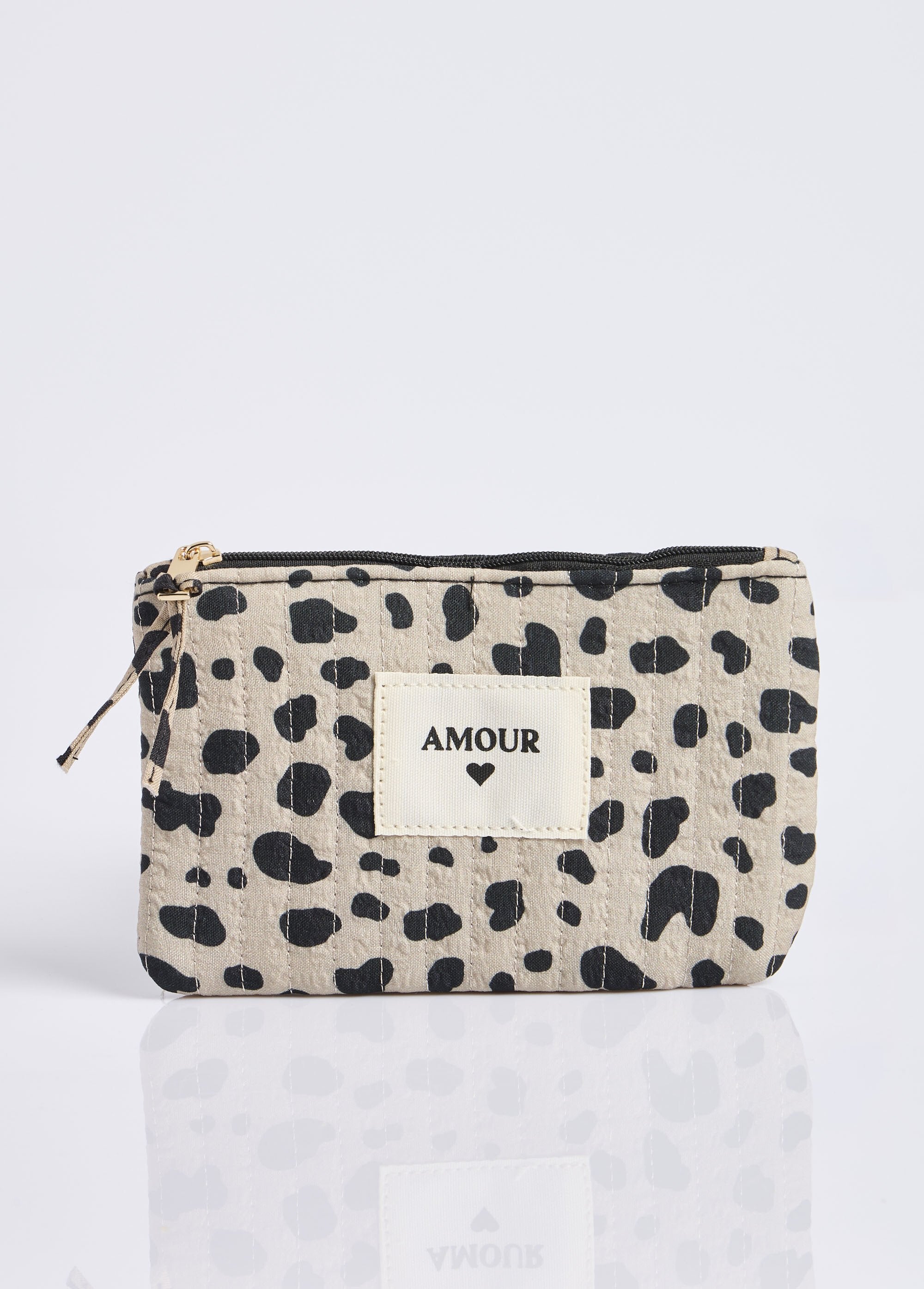 Porte_monnaie_à_message,_motif_animalier_Beige_et_noir_FA1_slim