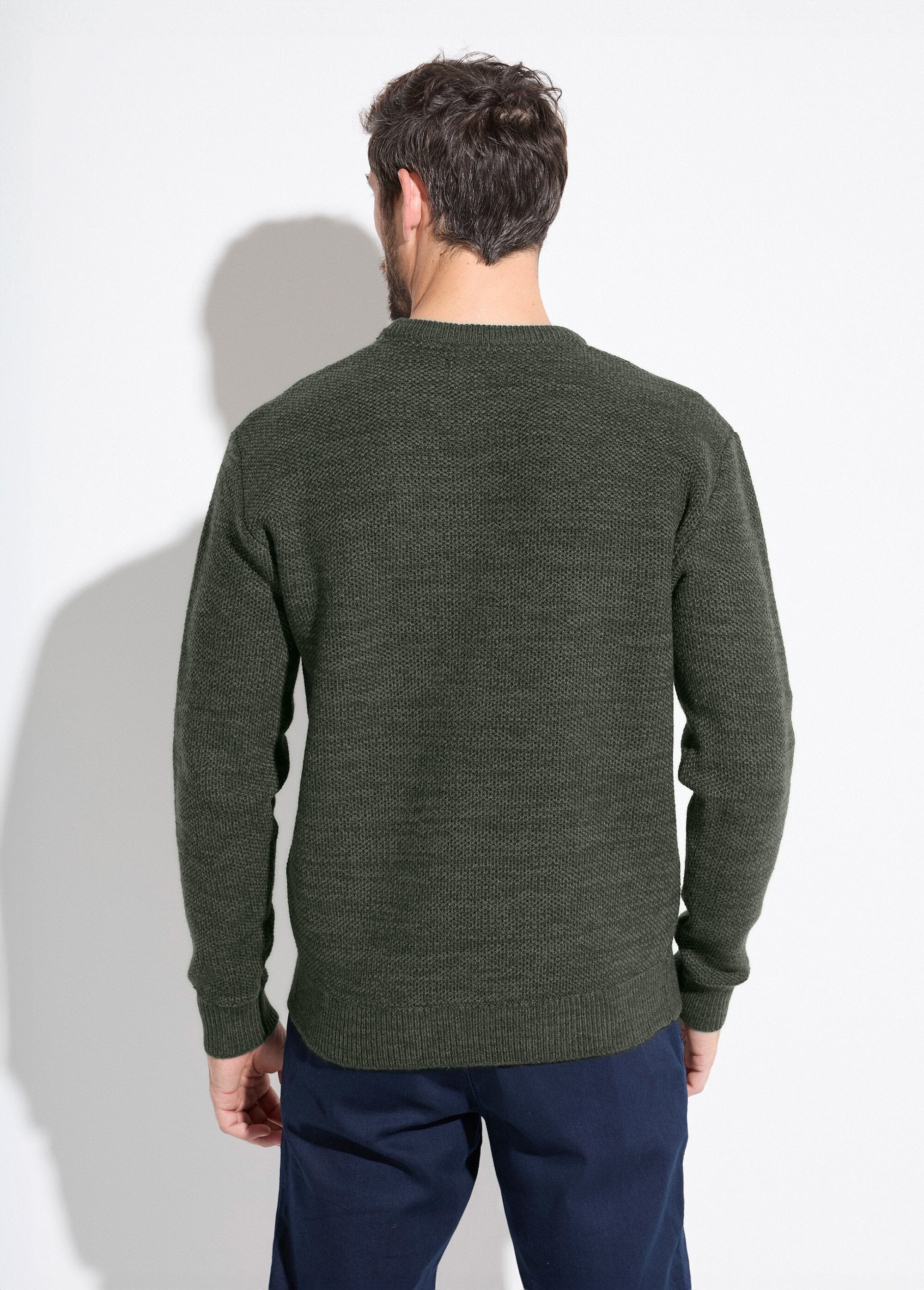 Suéter_de_cuello_redondo_de_punto_jaspeado_de_lana_de_manga_larga_Verde_DO1_slim