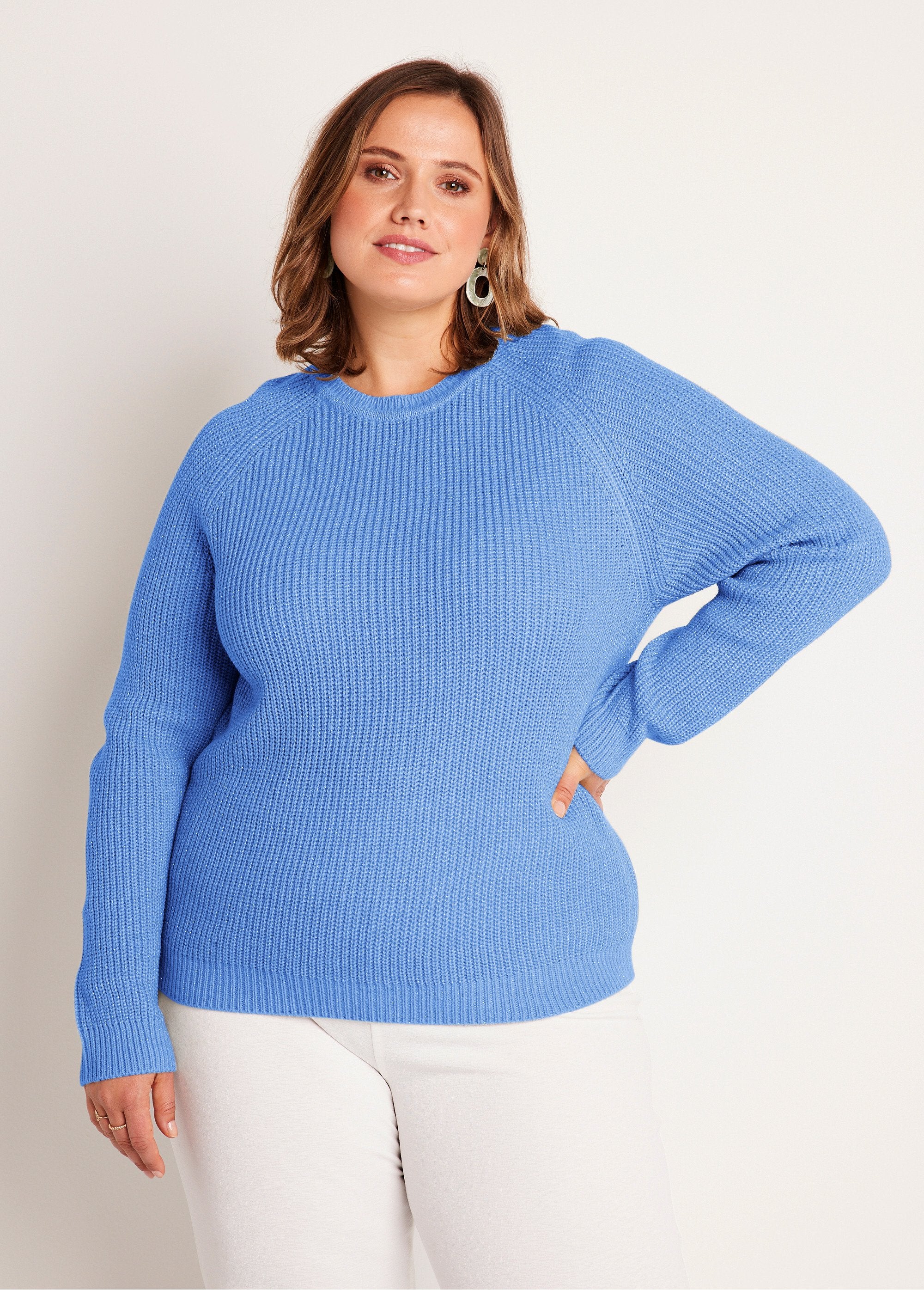 Jersey_punto_brillo_cuello_redondo_Azul_FA1_curvy