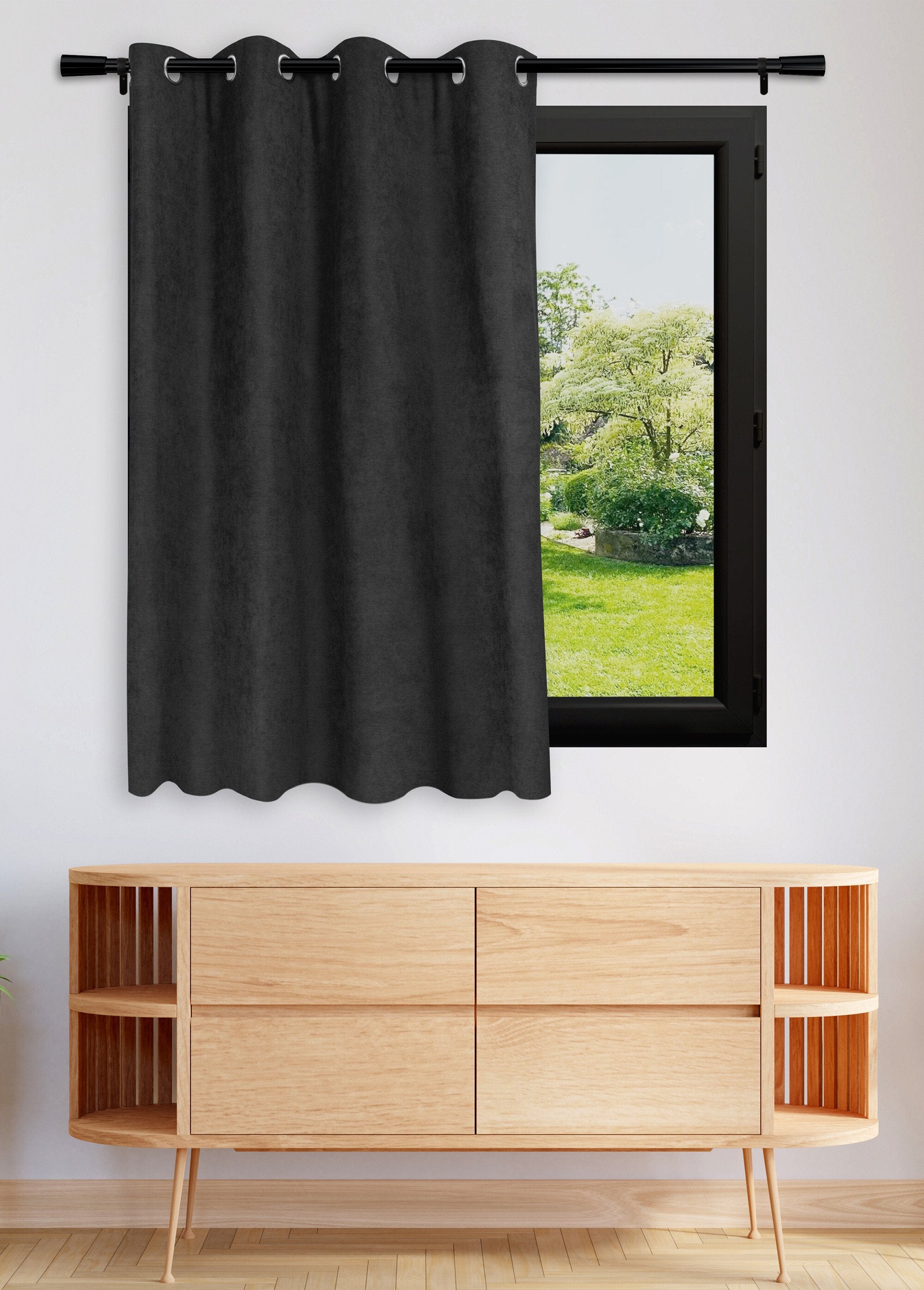 Rideau_thermique_occultant_tissage_jacquard_finition_oeillets_Gris_anthracite_SF1_slim