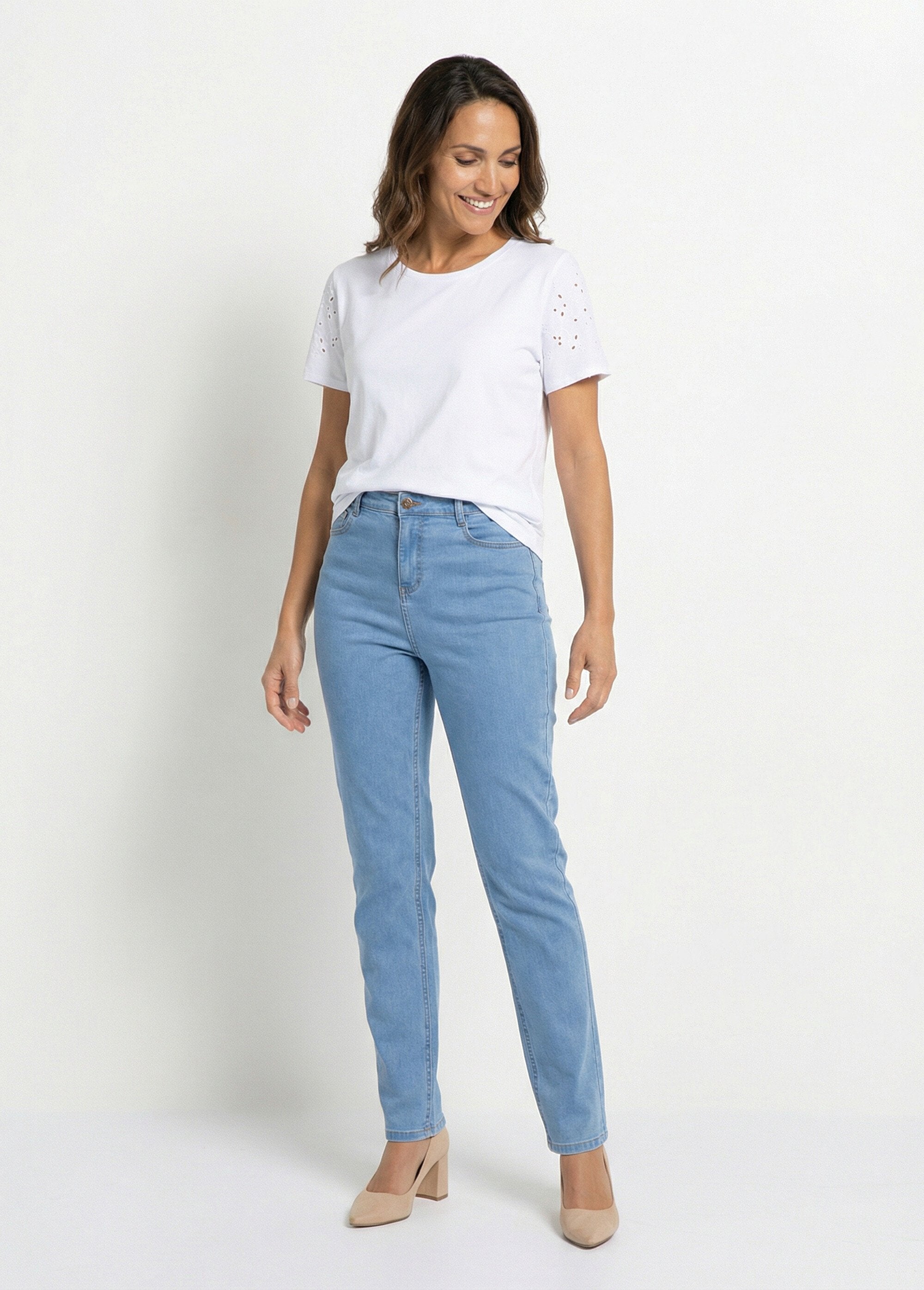 Camiseta_de_manga_corta_de_algodón_elástico_bordada_Blanco_SF1_slim