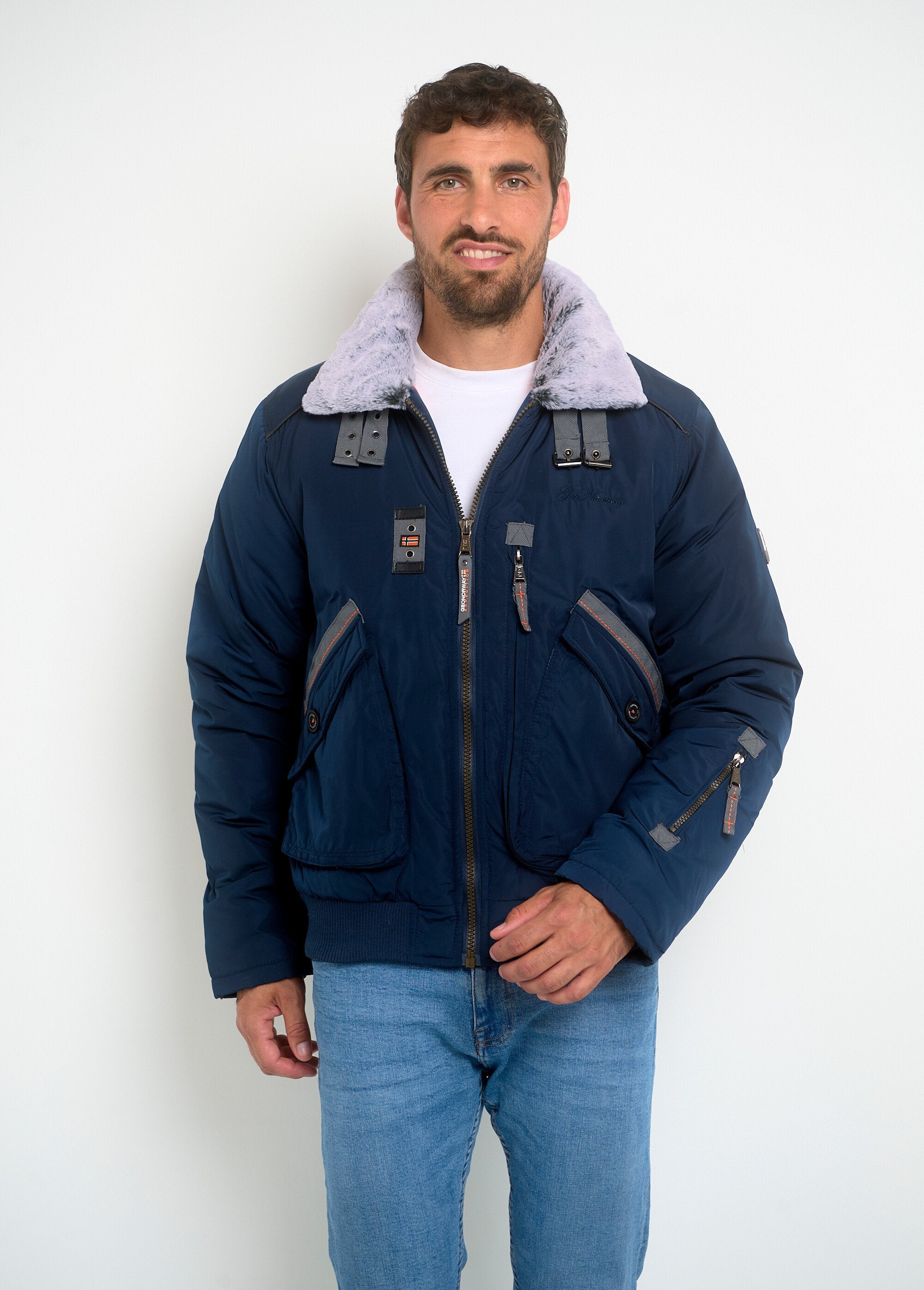 Chaqueta_estilo_aviador_con_cuello_alto_forrado_Azul_FA1_slim